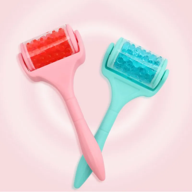 Ледяной роликовый массажер для лица лечебное охлаждение естественное тонус и