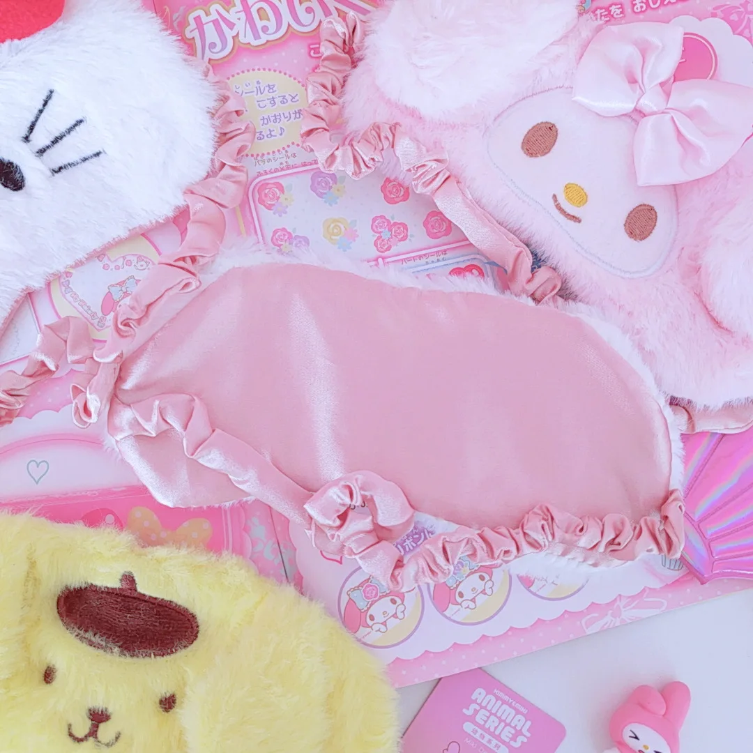 Sanrioed Kawaii Cinnamoroll Mymelody помпон пурин Гудетама затенение Путешествия сна защита
