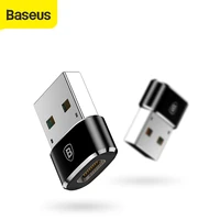 baseus usb male to usb type c female otg adapter converter for macbook pc male usb otg adapter type c female data charger cable