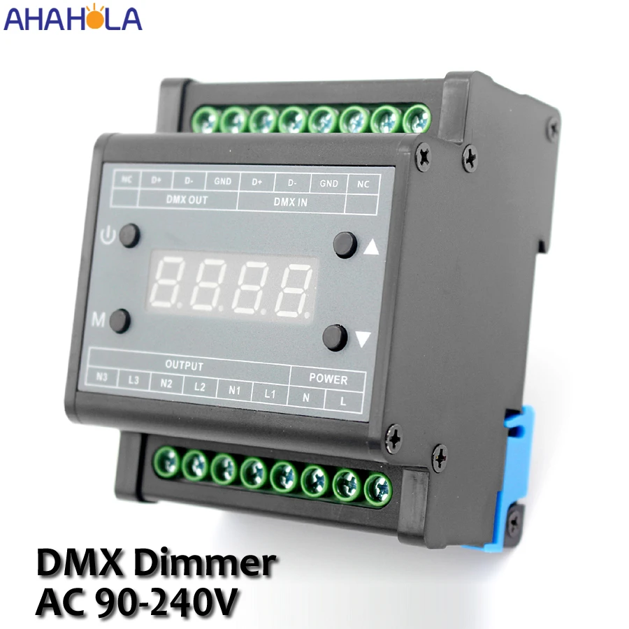 

Dmx302 3CH 110v 220 v Dmx диммер переключатель светодиодный светильник 220 v Dmx светодиодный диммер 220 v для освещения Dmx Triac диммер 220 v Светодиодная лампа вариатор