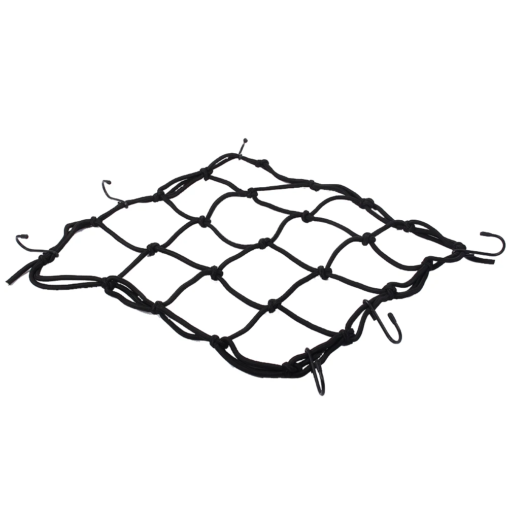

New and high quality Motorcycle Elastic rope Helmet Storage Mesh Large capacity luggage helmet nets with Six hooks