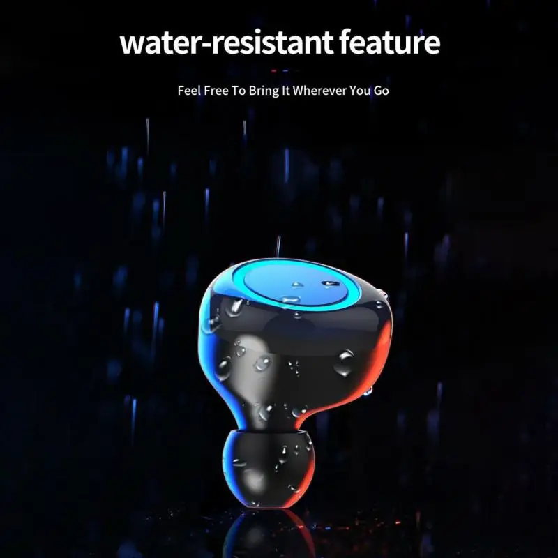 Хит продаж беспроводные Bluetooth-наушники V5.0 TWS спортивные водонепроницаемые