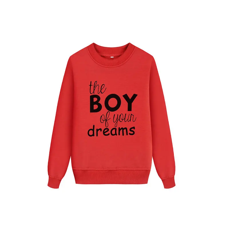 Толстовка Dreams с капюшоном для мамы и дочки подходящая всей семьи мужчин