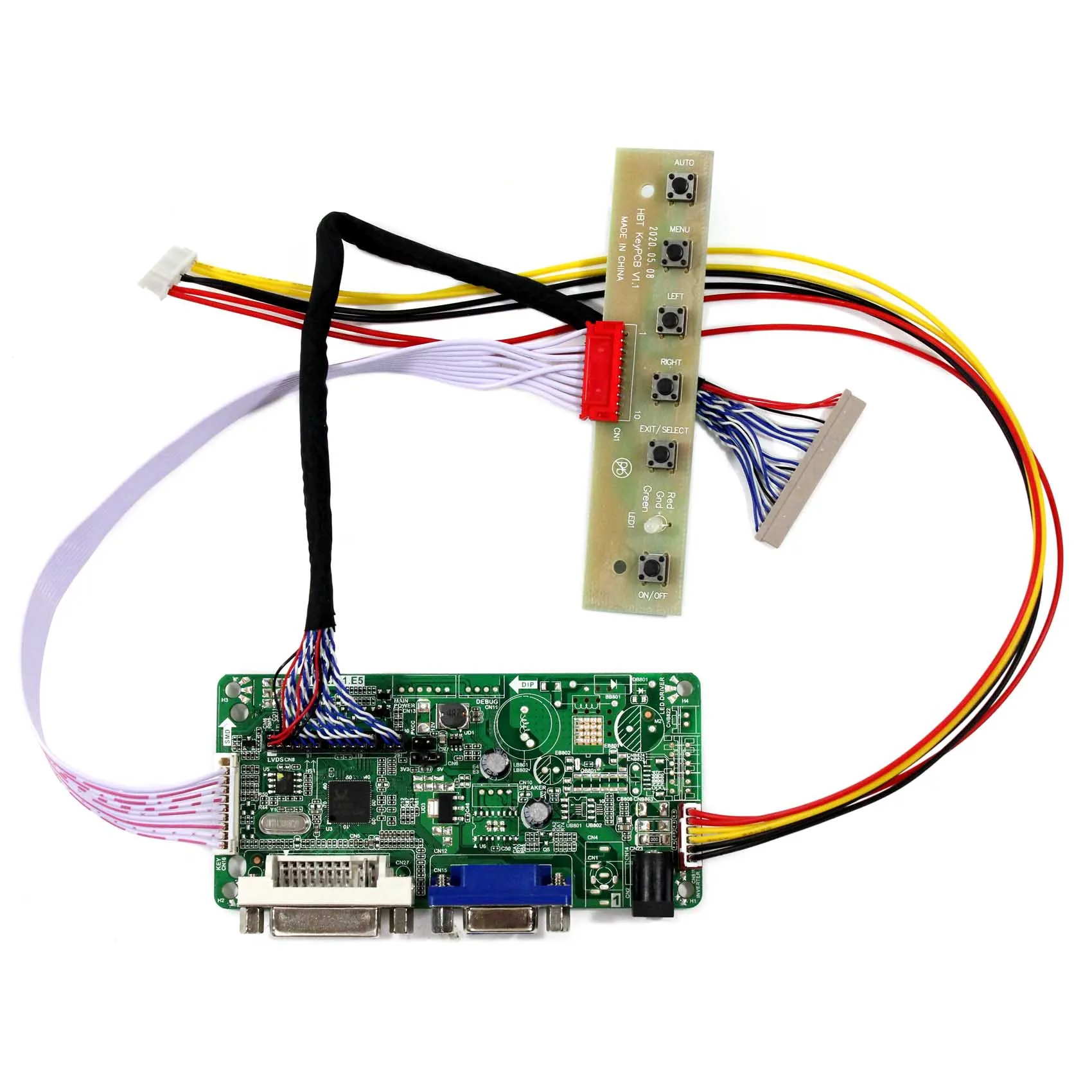 

RT2281 Fit To 19" G190ETN01.6 LCD Screen 1280x1024 DVI VGA LCD Controller Board