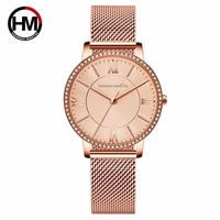 hannah martin quartz luxury brand watch ladies watch fashion quality female watch clock wrist watches for women relogio feminino