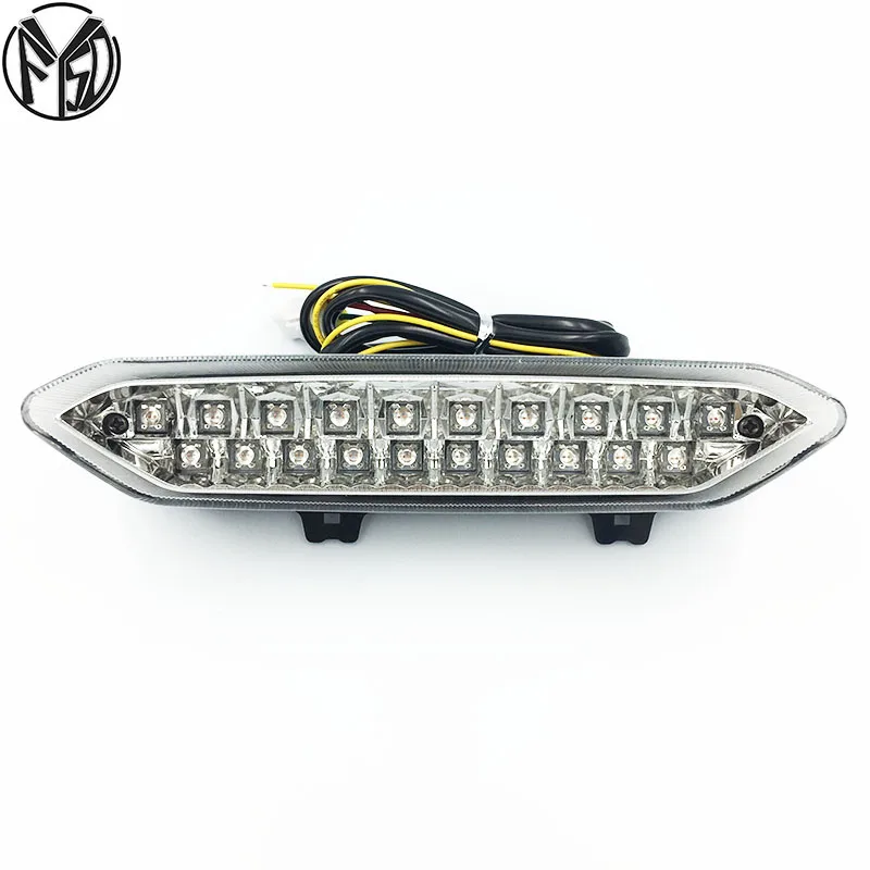 Фото Светодиодный задний стоп-сигнал в сборе для YAMAHA ATV GRIZZLY 700 EPS YZF-R1 XVS1300 WR250R 2002-2020, задний фонарь, стоп-сигналы №2