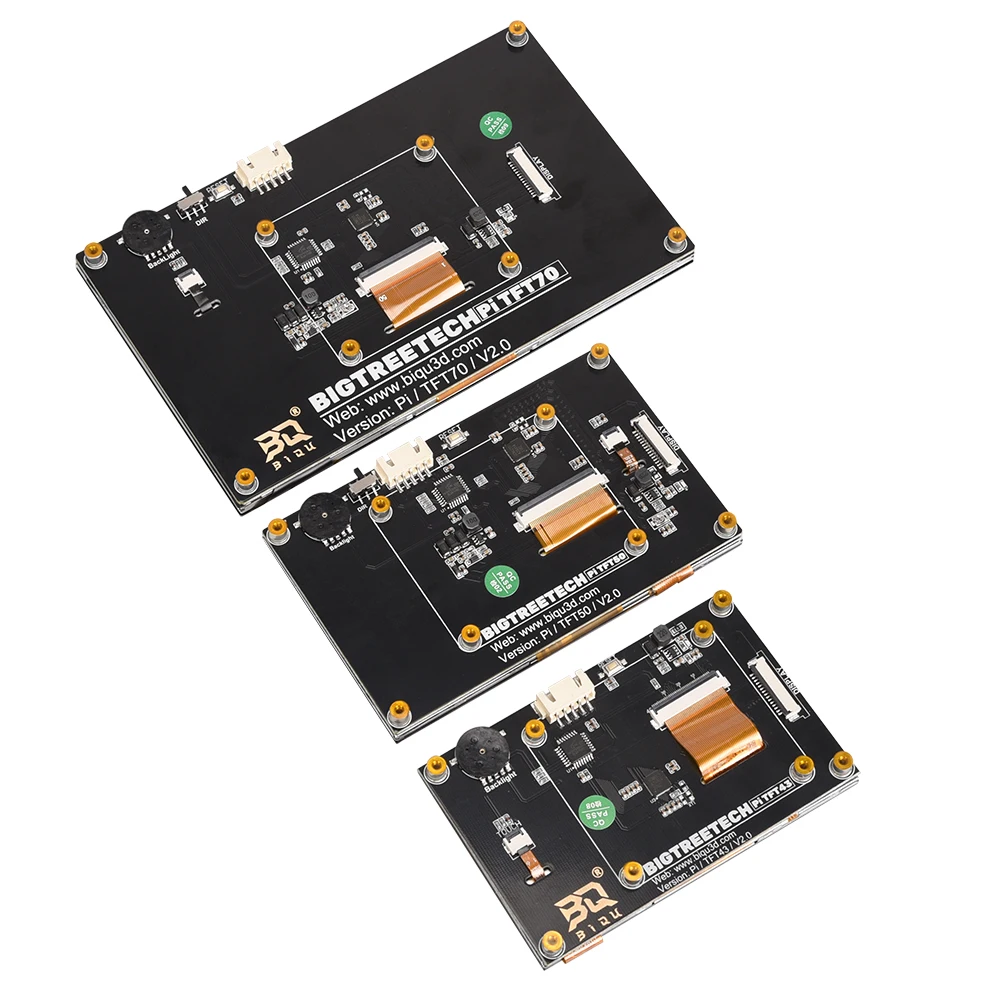 bigtreetech pitft50 v2 0 pitft70 pi tft43 touch screen dsi lcd display 3d printer parts for octoprint raspberry pi 4 3b plus 2b free global shipping