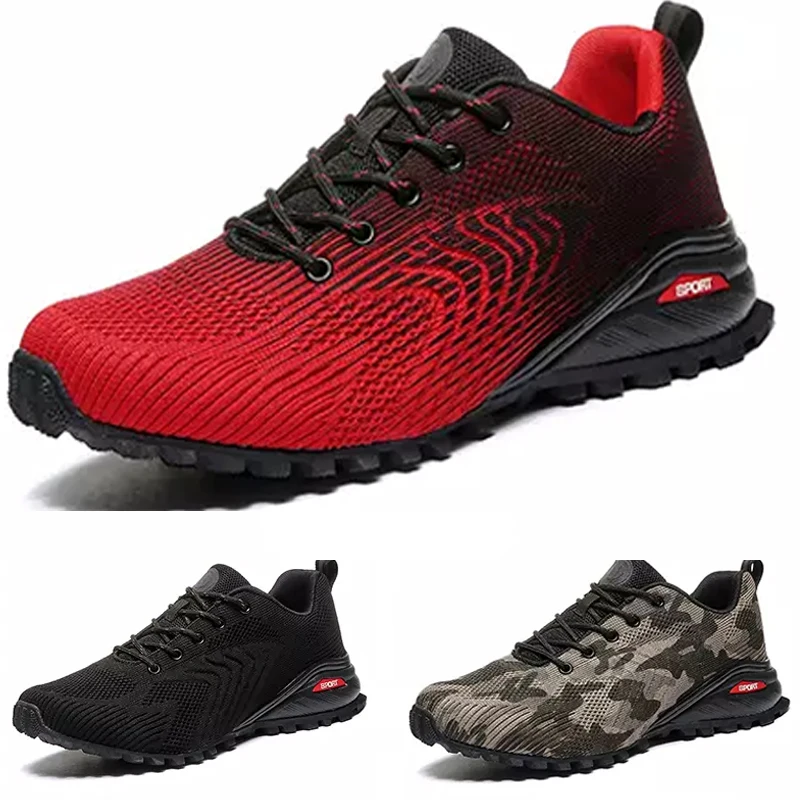 Кроссовки мужские для бега удобная обувь с воздушной подушкой спортивная модные