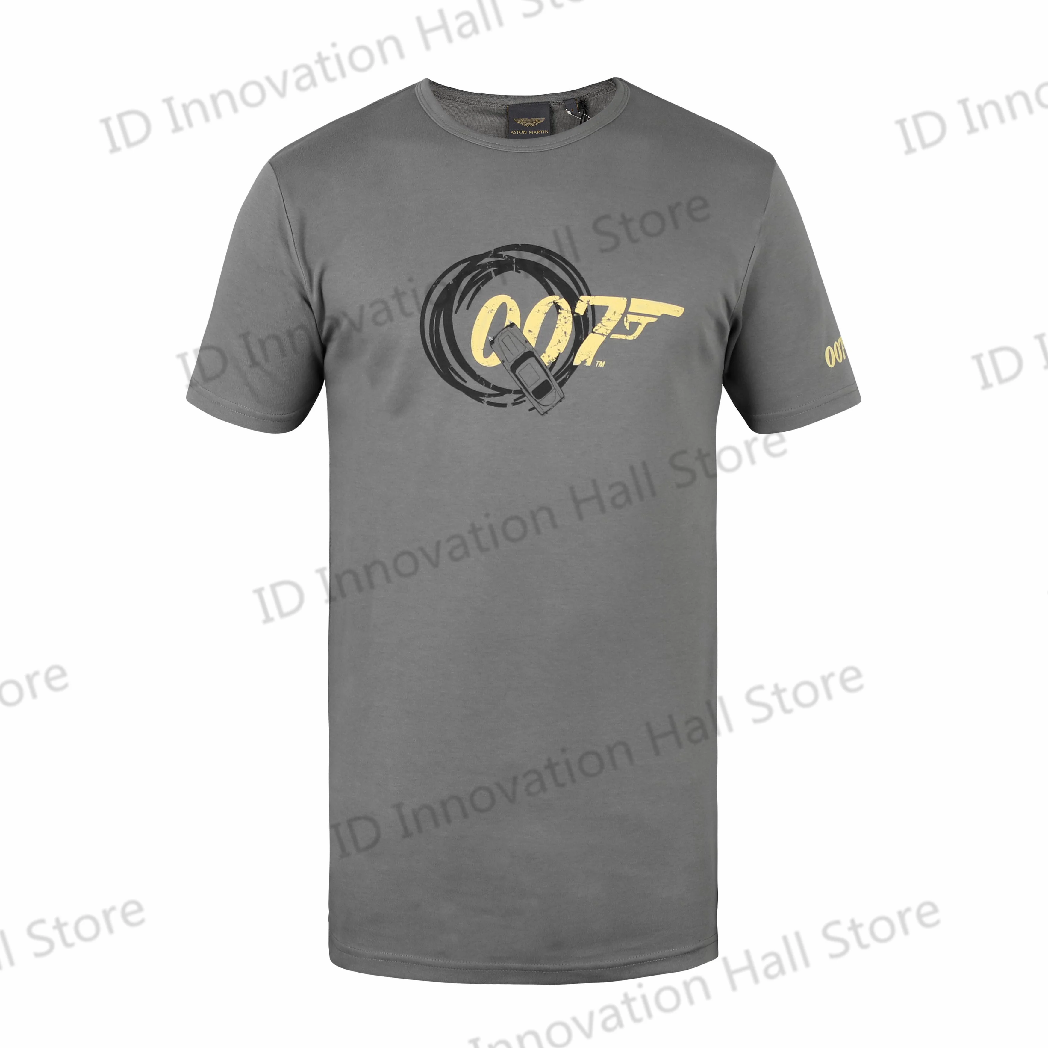 

The Latest Men's Shirt Aston Martin 007 Donuts T-shirt 3D Printing Men and Women Sports Comfortable and Breathable Short Sleeves