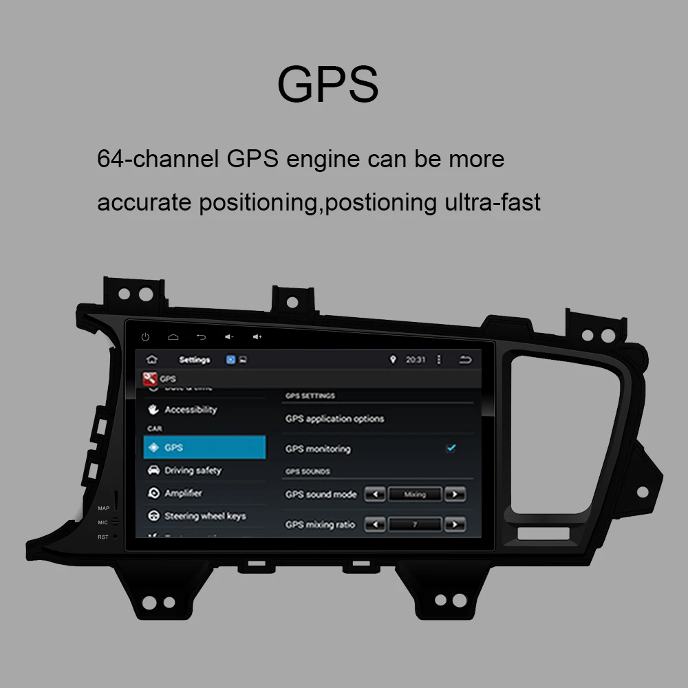 Автомобильный GPS-навигатор Android 10 0 4G для Kia K5/Optima 2011-2015 Восьмиядерный радио стерео