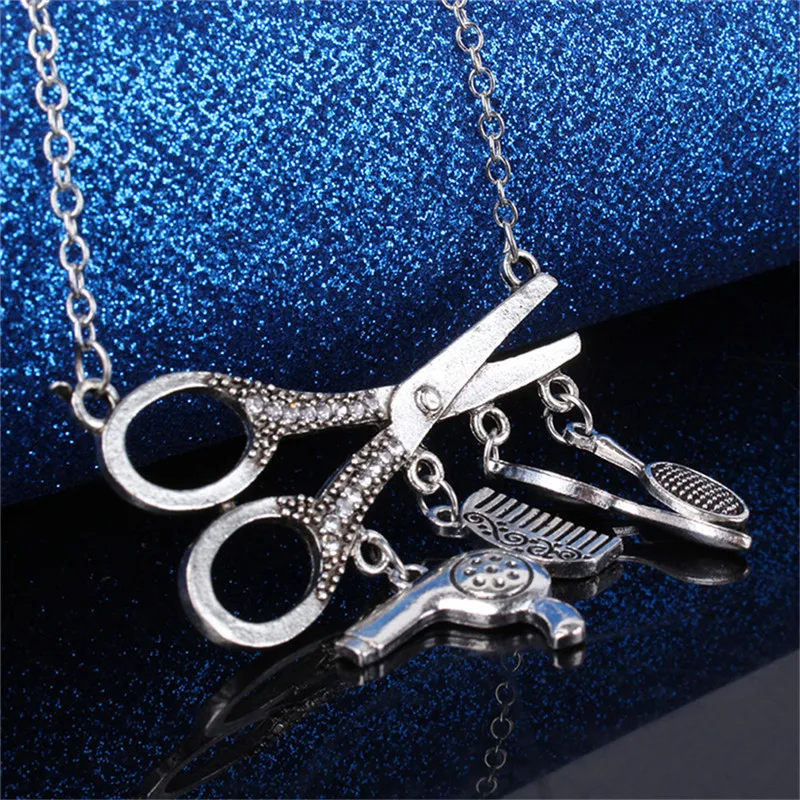 2020 новые творческие инструмент для ожерелья фен/ножницами/гребень/зеркало