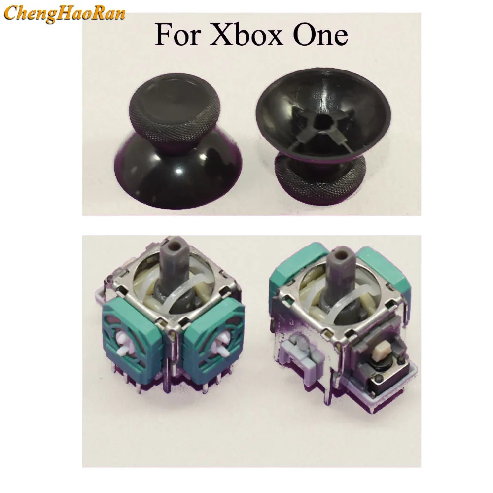 YuXi 2 комплекта для Xbox One контроллер 3D аналоговые джойстики замена и оригинальные