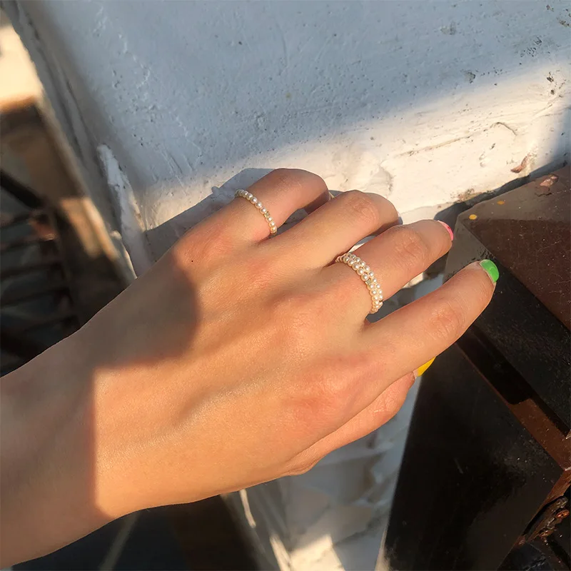 4 корейских дизайна накладное модное Сетчатое красное эластичное кольцо в стиле