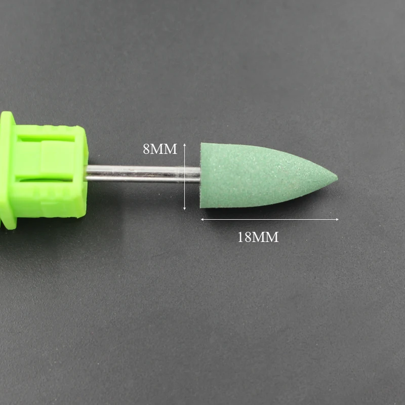 Гибкая пилка для полирования ногтей ASWEINA полировальная резиновая Насадка