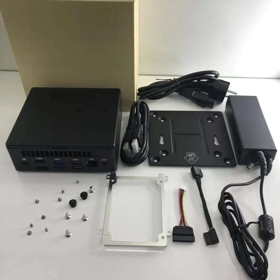 Обновленная версия компактного мини-ПК Intel Core i7-1165G7 8 потоков 12M Nuc 2 * HDMI DP 4K Thunderbolt 4