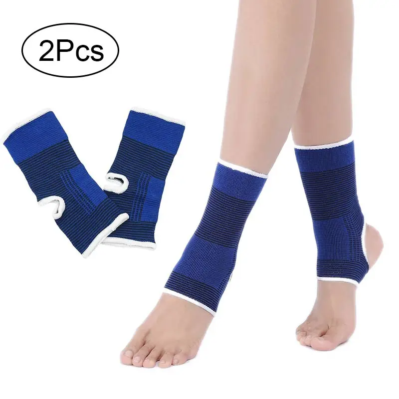 

1Pair Kid Compression Ankle Brace Knitted Elastic Ankle Sleeve Sock Sports Relief Pain Yoga Running Football Protective Gear