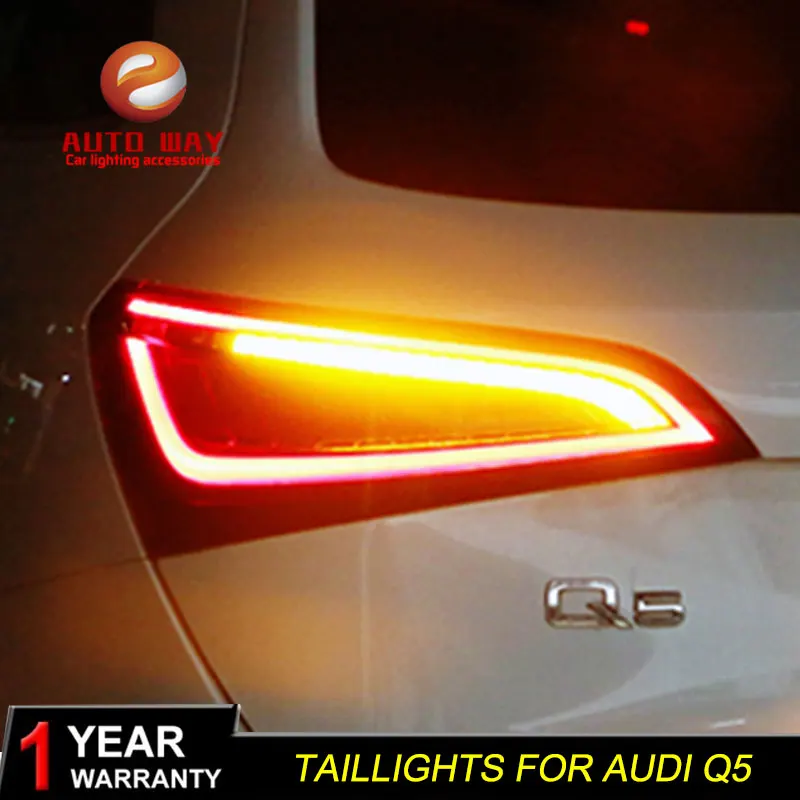 Чехол для стайлинга автомобиля Audi Q5 2009 2015 задние фонари светодиодный ние