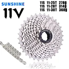 Велосипед дорожный SUNSHINE 11s 11 в K7, Velocidade Кассетный Маховик 11-25T 28T 30T, звездочка велосипеда для SHIMANO CNC, ультралегкий, Новинка