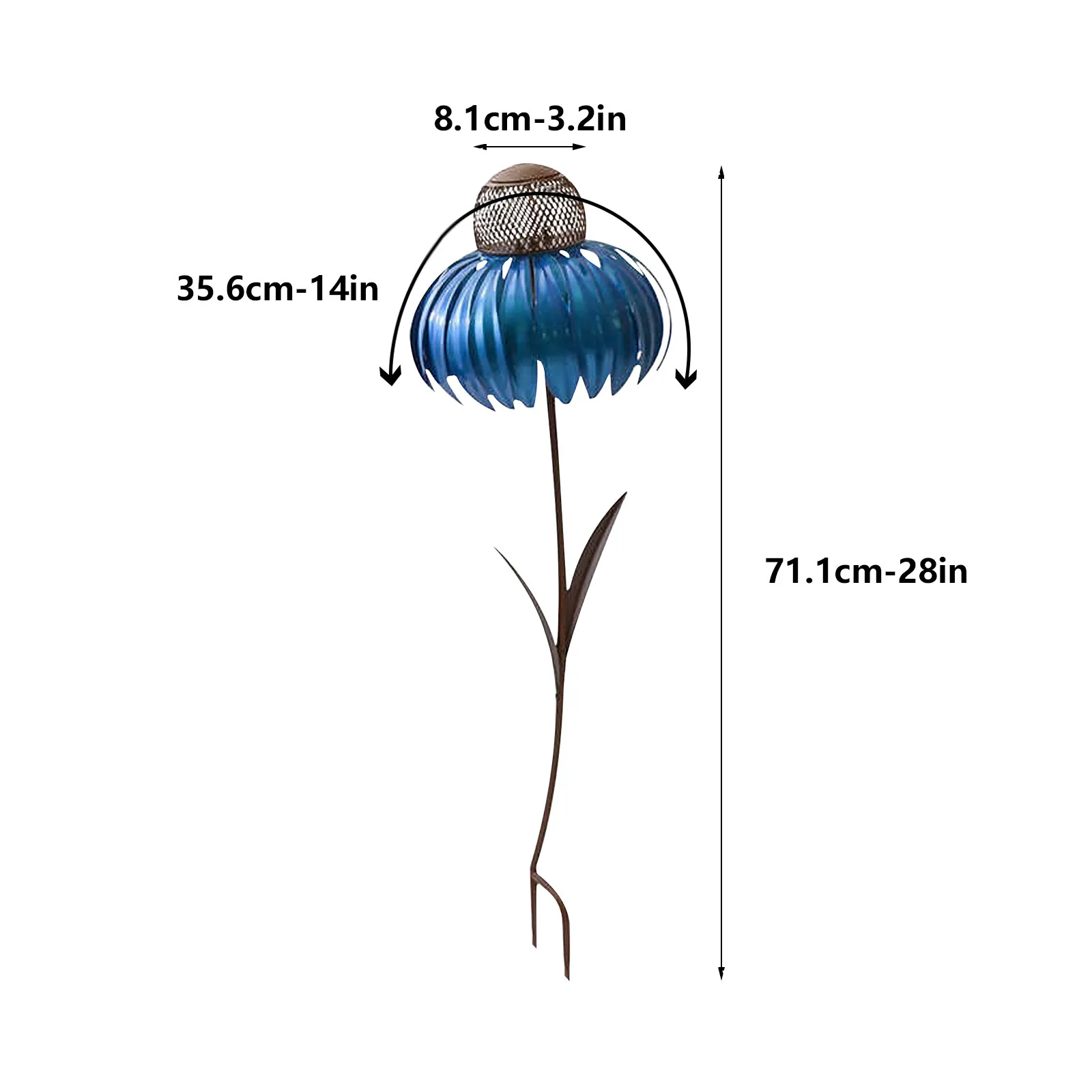 

Garden Courtyard Bird Feeder Garden Decoration Bird Feeders Outdoor Garden Yard Decoration Creative Flower Bird Feeder Hot Sale