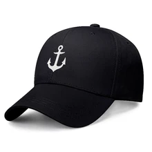2019 new anchor embroidery hat 100%cotton hip hop Hats Men Women adjustable Baseball Cap Fashion golf Dad cap Dropshipping
