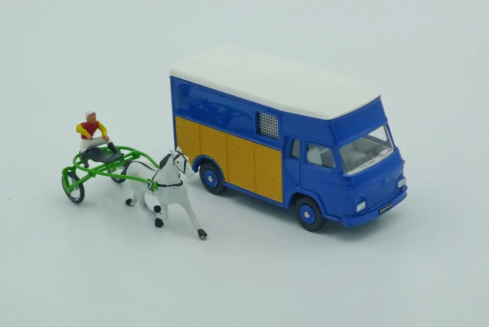 Тележка Atlas Dinky Truck 571 SAVIEM Goelette et Sulky модель 1:43|Наземный транспорт| |
