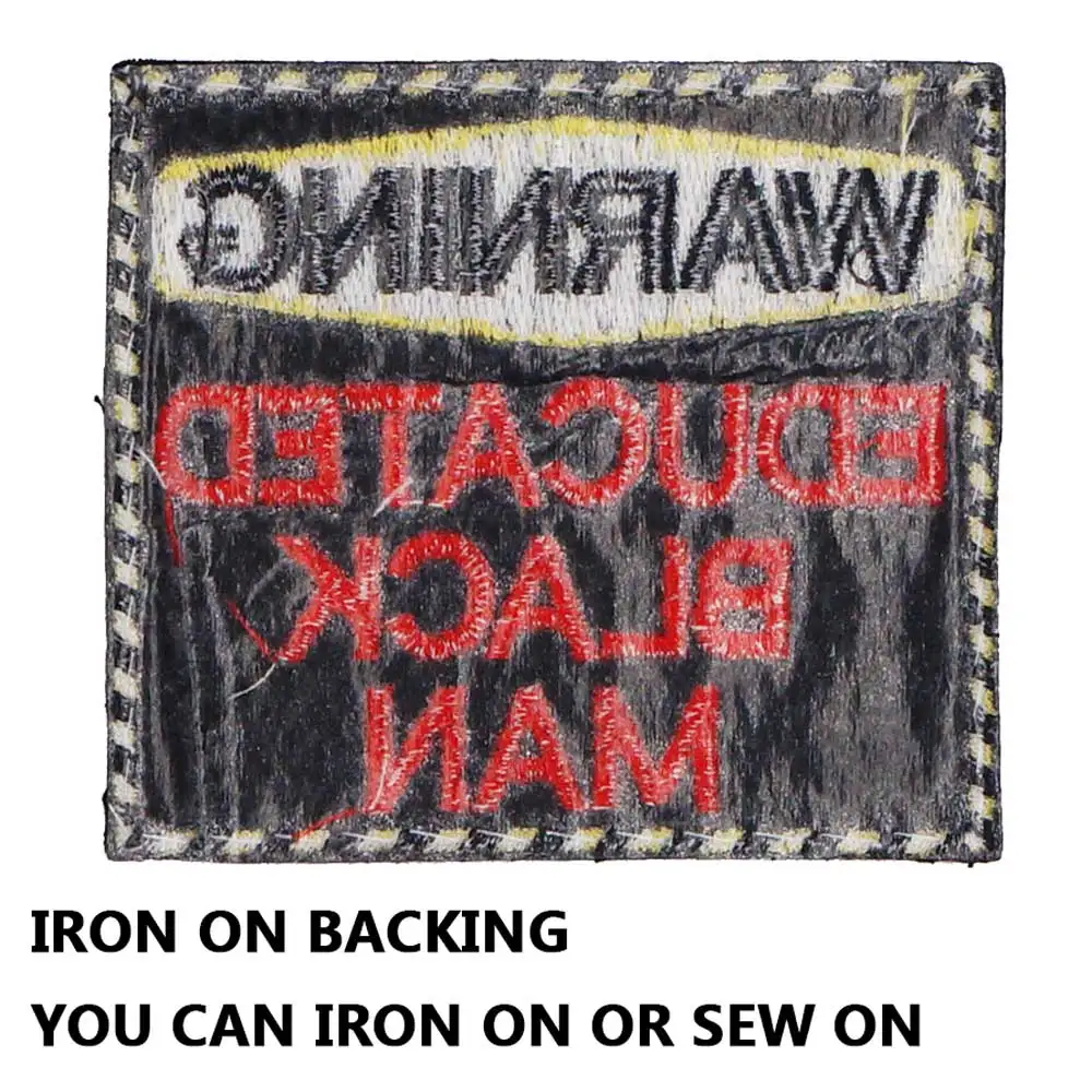 Обучающая Черная мужская и женская бирка с именем утюгом на крючке подкладкой