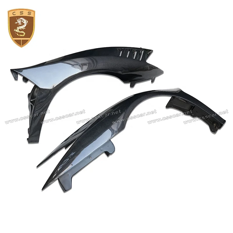 

Competitive Price Glossy Carbon Fiber Lp700 Mansori Style Front Fenders Trim Front Grill