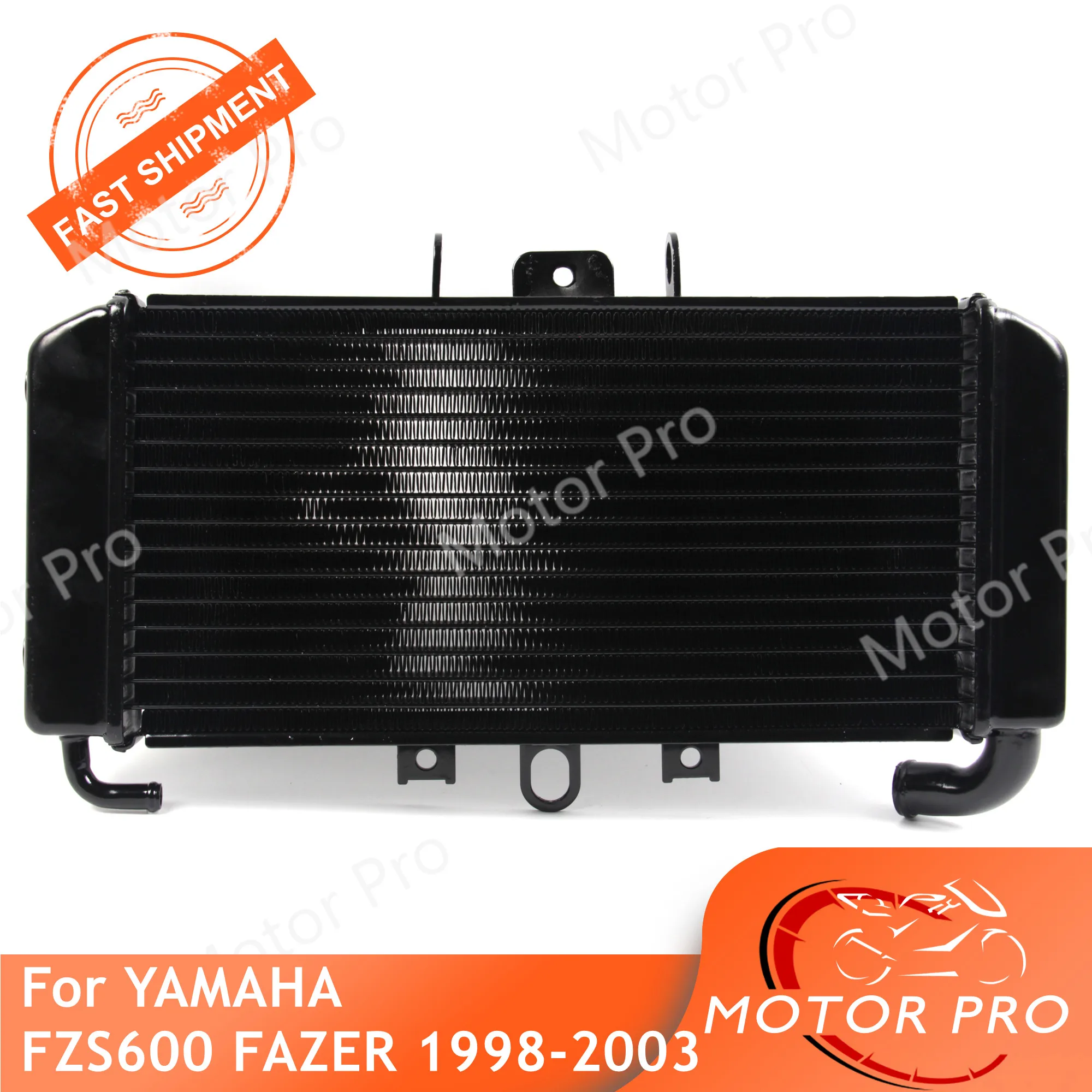 Радиатор для Yamaha FZS 600 Fazer 1998-2003 кулер охлаждения мотоцикла Сменные аксессуары FZS600