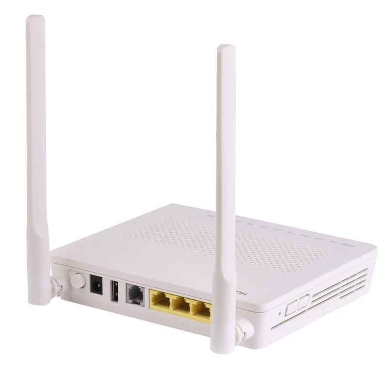 

5pcs original HW EG8141A5 Gpon ONU FTTH modem router bare metal + adapter 1GE + 3FE + 1tel + wifi With English Software