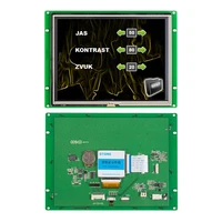 8 inch resistive touch screen panel with controller program for automation machine