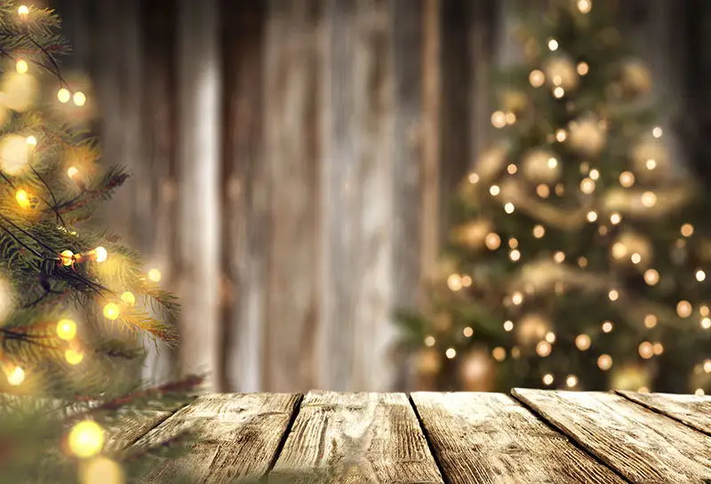 Фон для фотосъемки Рождественская елка Зимний Рождественский фон фотосессия