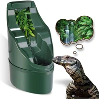 automatic reptile drinking fountain water dripper chameleon lizard water dispenser terrarium feeding bowl for amphibians insects