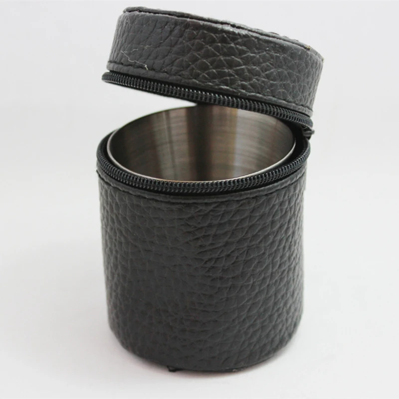 4 шт. полированная 30 мл мини Нержавеющая сталь ликер Стекло выстрел чашки вина