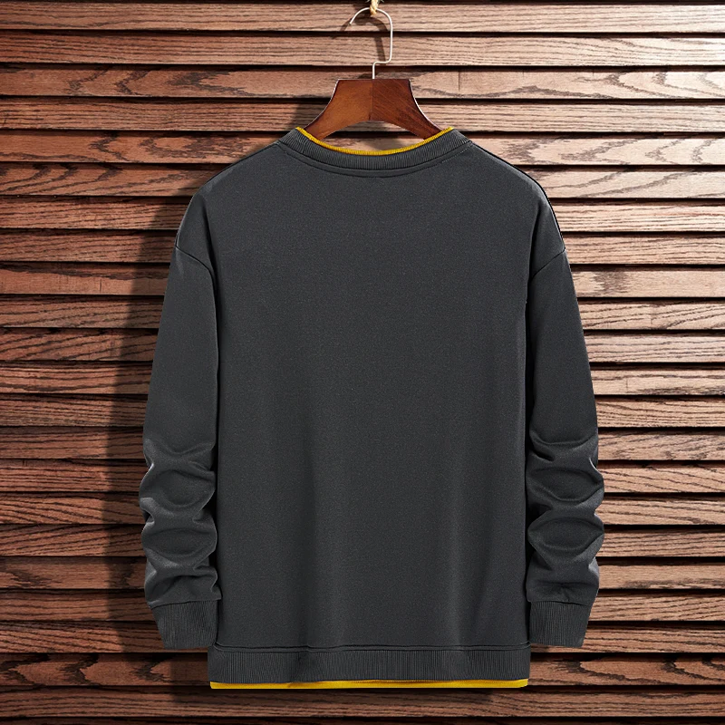 

Men's INIKE sweater spring and autumn 2021 new casual hooded loose trend fashion fake two simple tops