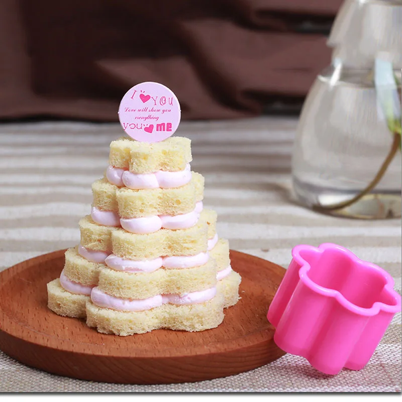 5Pcs Easter Bunny Pattern Plastic Baking Mold Kitchen Biscuit Cookie Cutter Pastry Plunger 3D Die Fondant Cake Decor Tools | Дом и сад