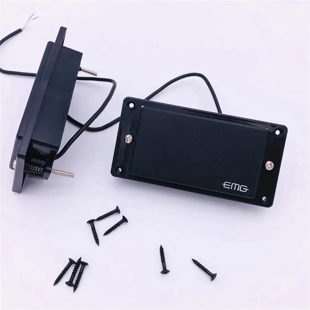 schwarz sealed humbucker pickups für elektrische gitarre in lager 8185 passive eq1 set hat 2 stück freies verschiffen free global shippi