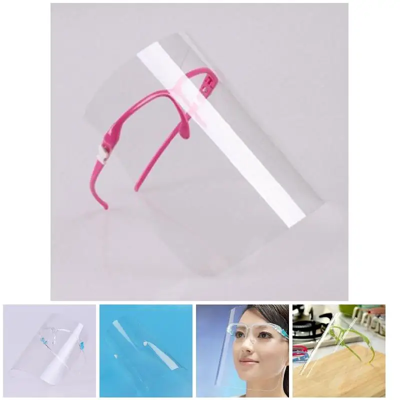 

Face Mask Protector Transparent Anti Oil Splash Preventing Durable For Kitchen Cooking B99