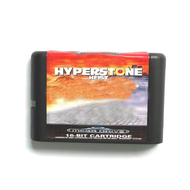 16 битная игровая карта Sega MD от Hyperstone Heist для Mega Drive версия Genesis США|Картриджи| |