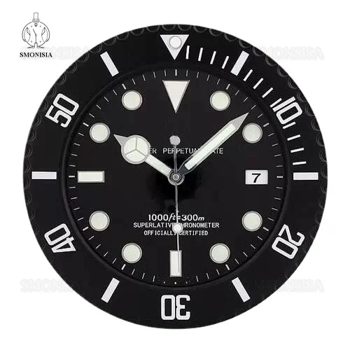 Настенные часы из нержавеющей стали брендовые роскошные современные настенные |