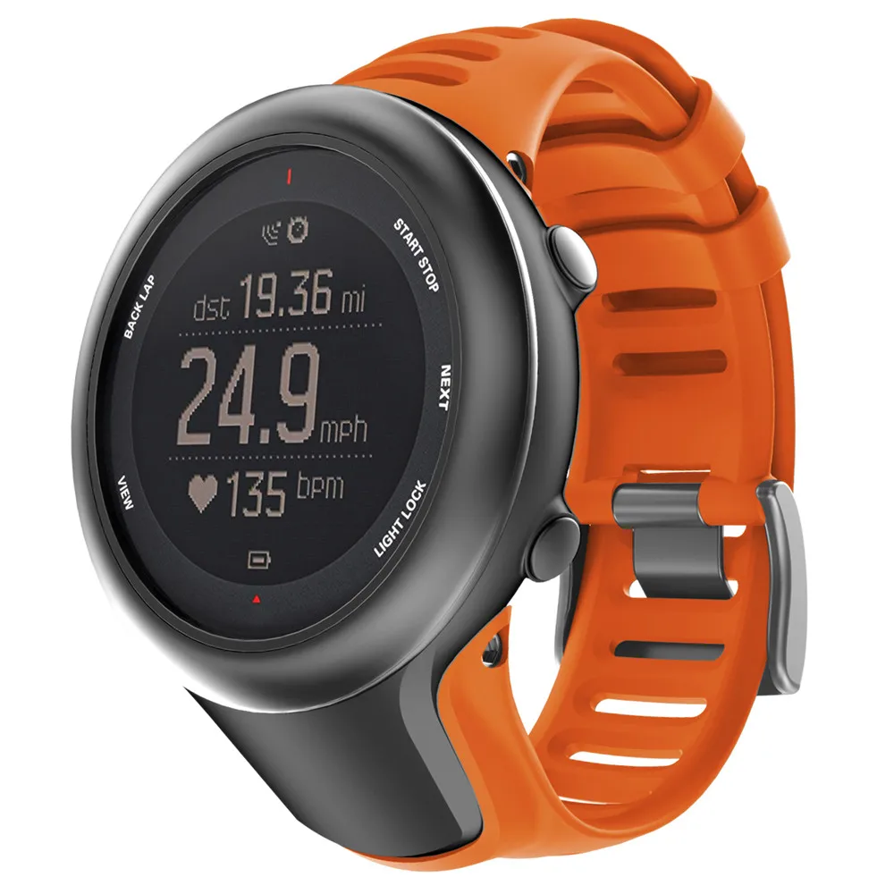 TPE спортивные умные часы ремешок браслет для SUUNTO AMBIT3 замена аксессуары |