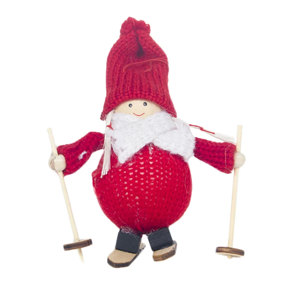 Ручная работа Рождественская кукла шведские фигурки Kawaii милый ангел девочка