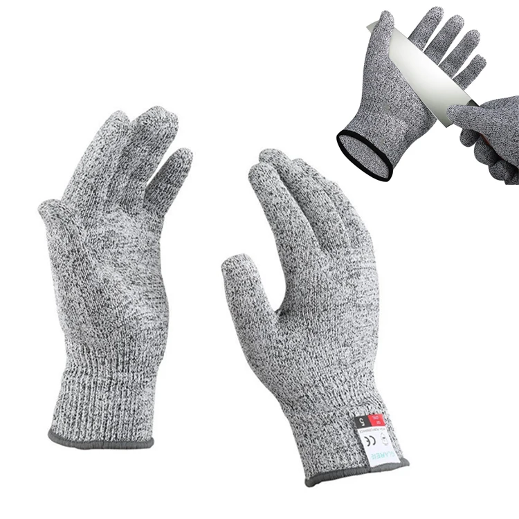 Перчатки Tempdown для защиты от царапин и порезов класс 5 HPPE перчатки убоя