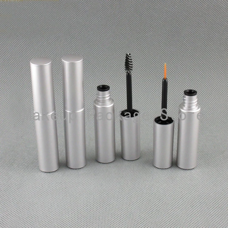 20/50pcs/lot 8ml Empty Silver Eyeliner Liquid Tube DIY Cosmetic Eyelash Bottle Makeup Mascara Container Refillable Packing Box | Красота и
