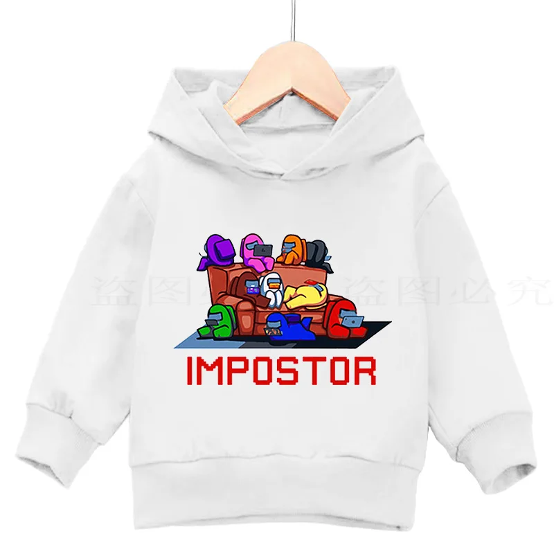 

Us Game Harajuku Impostor Cartoon Tracksuit Print Streetwear Plus Size Winter Hoodies Pullover Autumn Cotton Sweatshirt