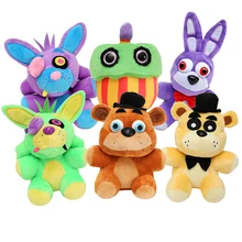 В наличии 18 25 см FNAF Five Nights At Freddy's плюшевые игрушки кошмарный