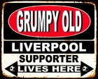 30X20 см Grumpy, старый Ливерпуль, футбол, кто живет здесь, металлический знак, налет, металлическая живопись 20x30 см, плакат, металлический налет 2021