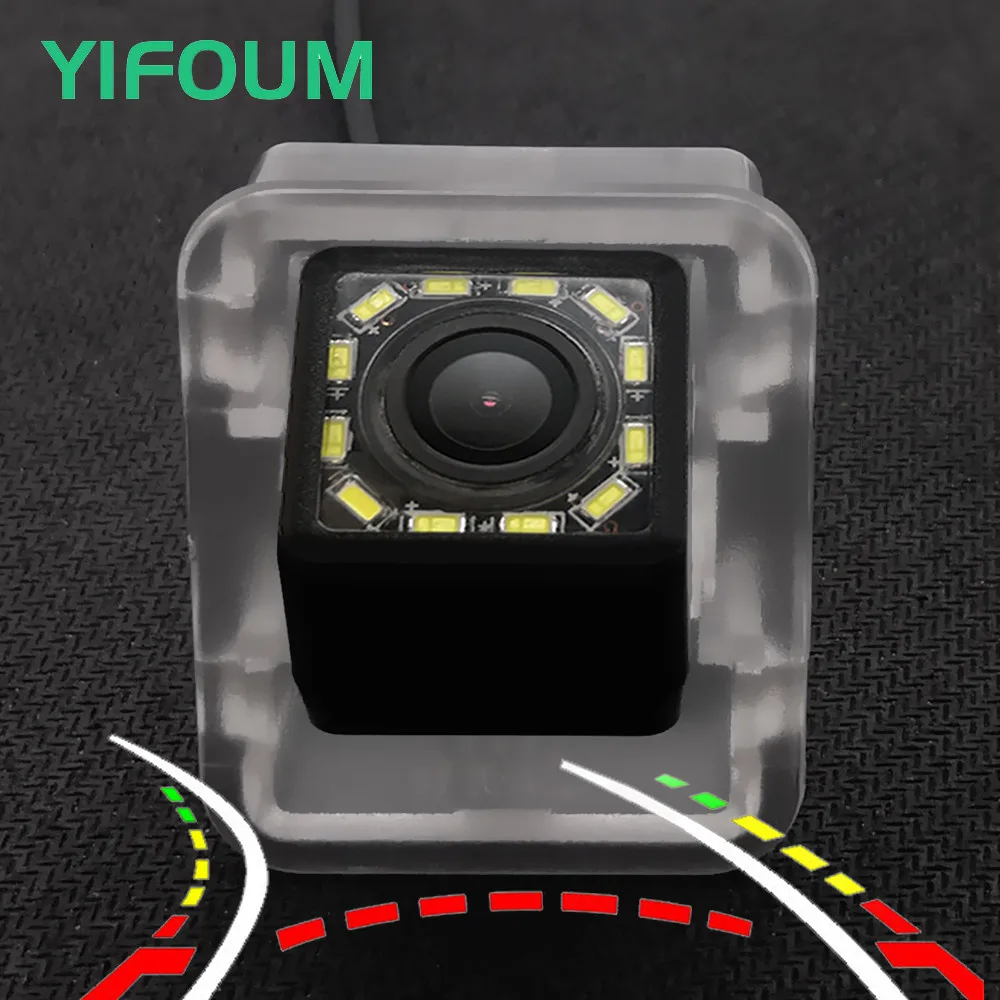 

Fisheye HD Dynamic Trajectory Wireless Car Rear View Backup Parking Camera For Buick GL-8 GL8 GL 8 2012 2013 Reserved Hole