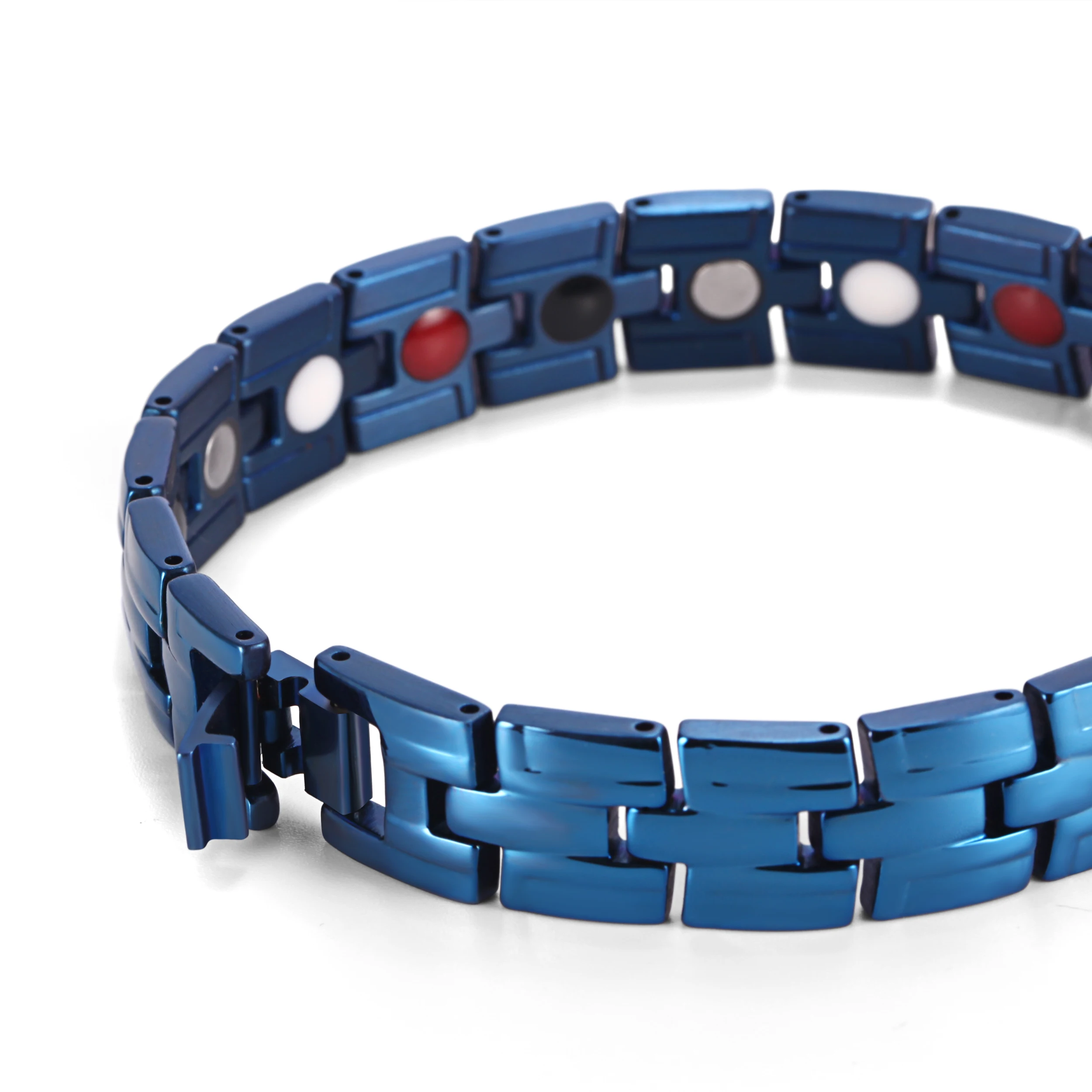 Браслеты WelMag мужские из нержавеющей стали излечающие магнитные энергетические