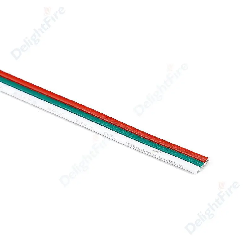 Провод для светодиодной ленты 3pin 22AWG провод из луженой меди SM JST удлинитель