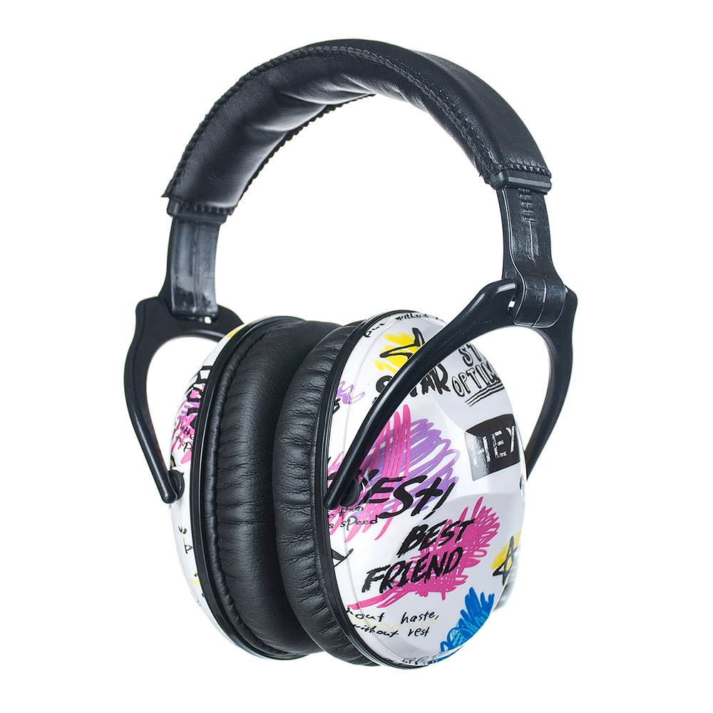 Защитные наушники граффити для малышей детей подростков защита ушей с NRR 25 дБ